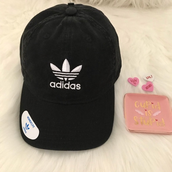 Adidas Accessories - Faded Black & White Adidas Hat